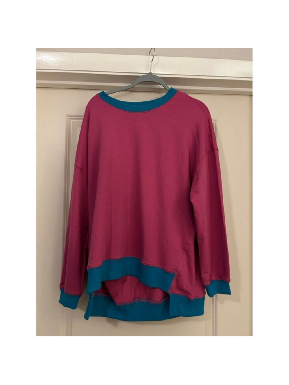 NEW Oversized Pullover Sweatshirt Sweater Fall Y2K L